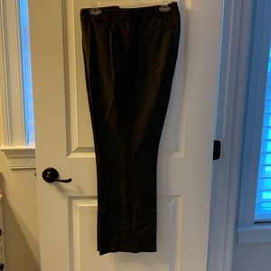 Dark Olive Womens Petites Pants